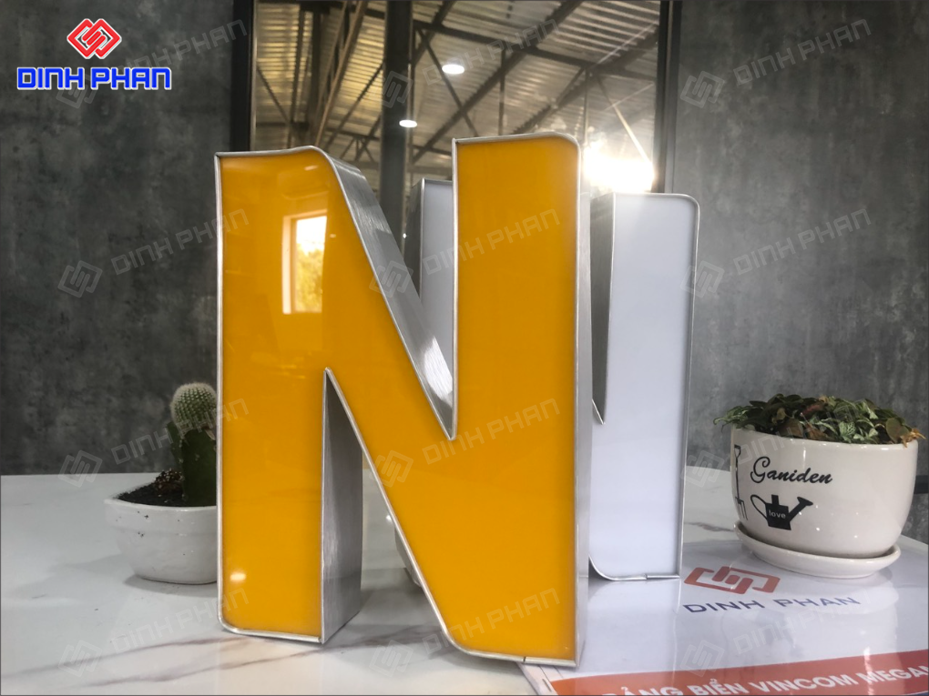 Gia công chữ nhôm Nha Trang uy tín, chất lượng, giá rẻ gia công chữ nhôm Nha Trang