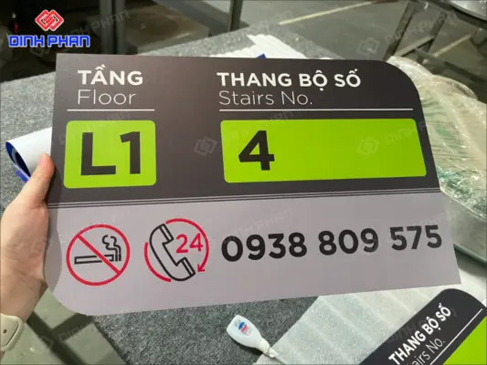 In UV alu Nha Trang bền đẹp, sắc nét và hiện đại