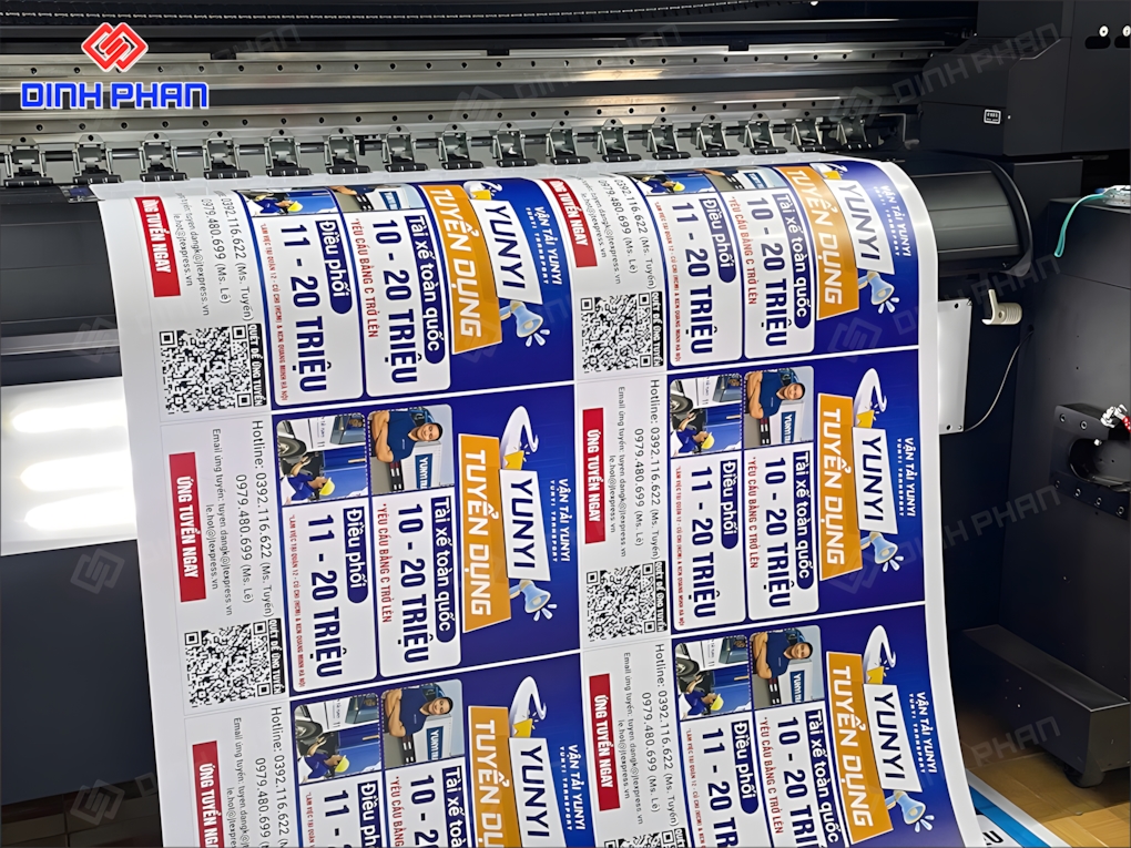 In thông tin quảng cáo