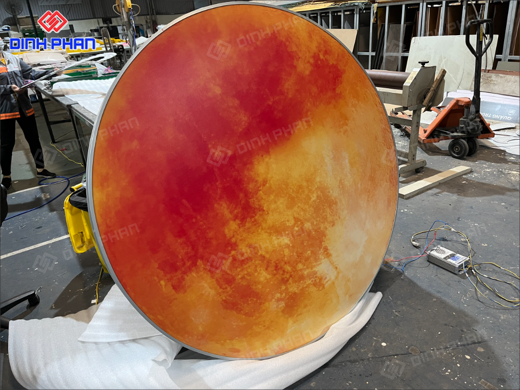 In UV mica Bình Định