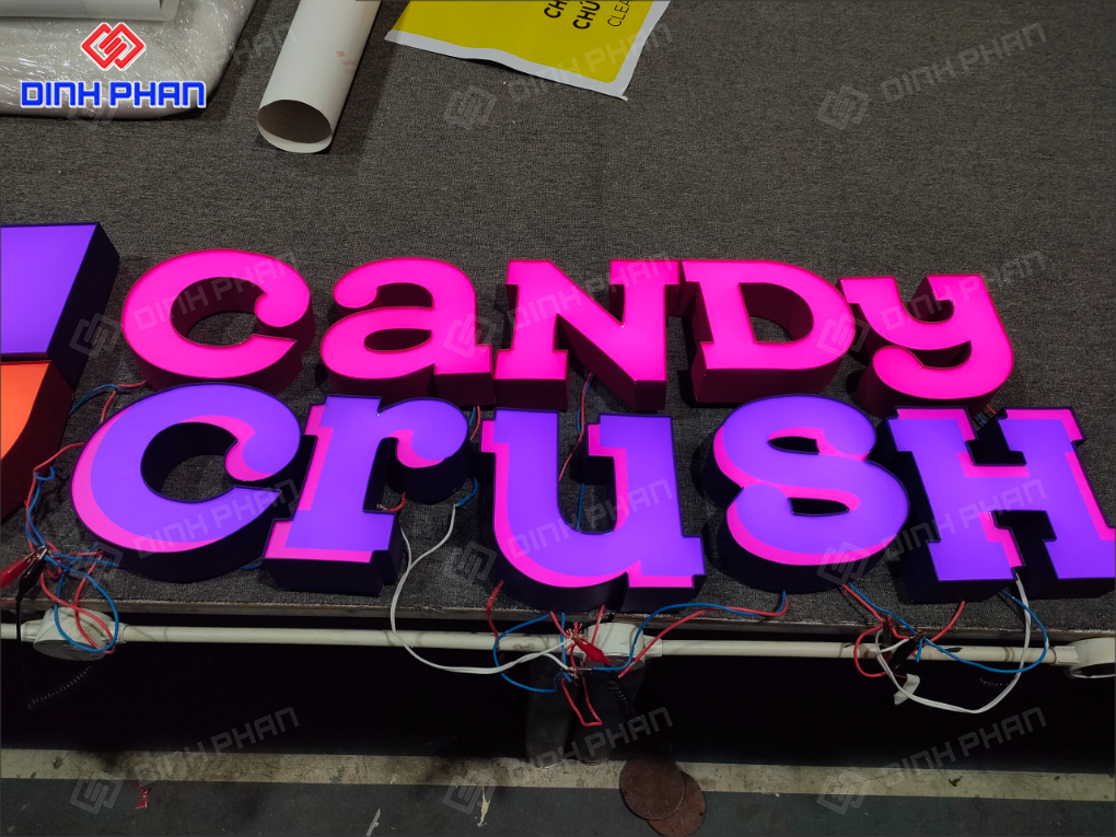 Làm chữ nhôm Hàn Quốc tại BMT bền đẹp, giá rẻ Làm chữ nhôm Hàn Quốc tại BMT