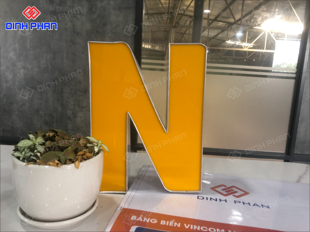 Làm chữ nhôm Hàn Quốc tại BMT bền đẹp, giá rẻ Làm chữ nhôm Hàn Quốc tại BMT