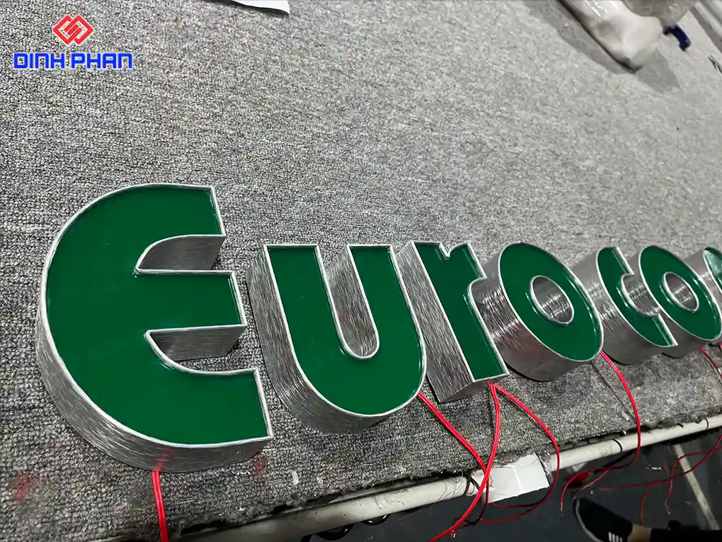 Nơi làm chữ nhôm sơn tĩnh điện đẹp ở BMT Nơi làm chữ nhôm sơn tĩnh điện đẹp ở BMT