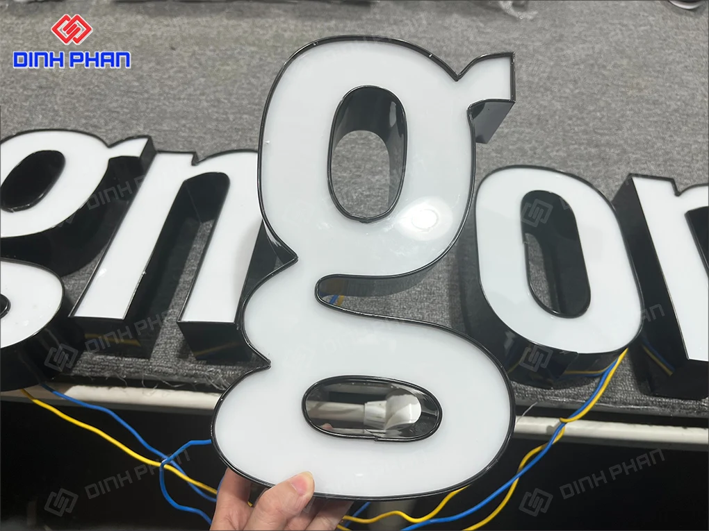 Nơi làm chữ nhôm sơn tĩnh điện đẹp ở BMT Nơi làm chữ nhôm sơn tĩnh điện đẹp ở BMT