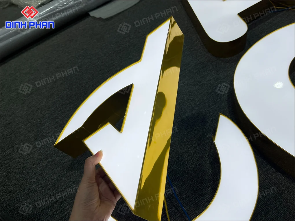 Nơi làm chữ nhôm sơn tĩnh điện đẹp ở BMT Nơi làm chữ nhôm sơn tĩnh điện đẹp ở BMT