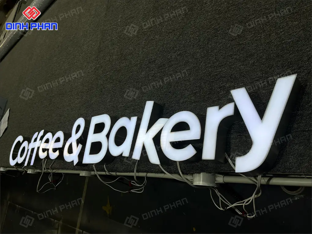 Nơi làm chữ nhôm sơn tĩnh điện đẹp ở BMT Nơi làm chữ nhôm sơn tĩnh điện đẹp ở BMT