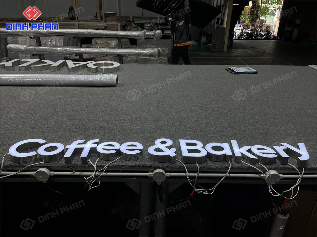 Nơi làm chữ nhôm sơn tĩnh điện đẹp ở BMT Nơi làm chữ nhôm sơn tĩnh điện đẹp ở BMT