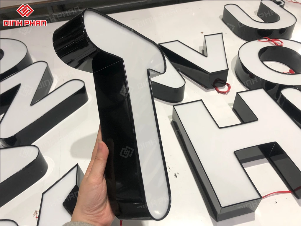 Nơi làm chữ nhôm sơn tĩnh điện đẹp ở BMT Nơi làm chữ nhôm sơn tĩnh điện đẹp ở BMT