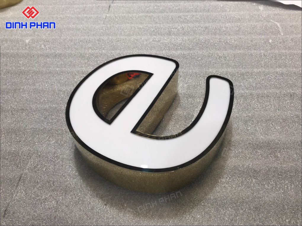 Thi công chữ inox đèn Led tại Daklak hiện đại, bền đẹp Thi công chữ inox đèn Led tại Daklak