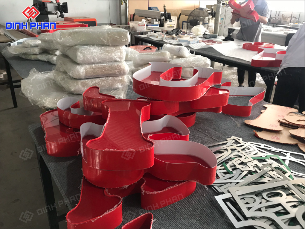 Gia công chữ inox Ninh Thuận