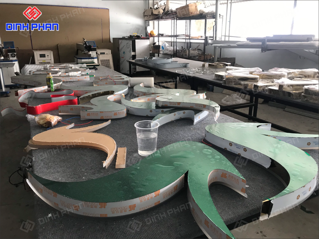 Gia công chữ inox Ninh Thuận