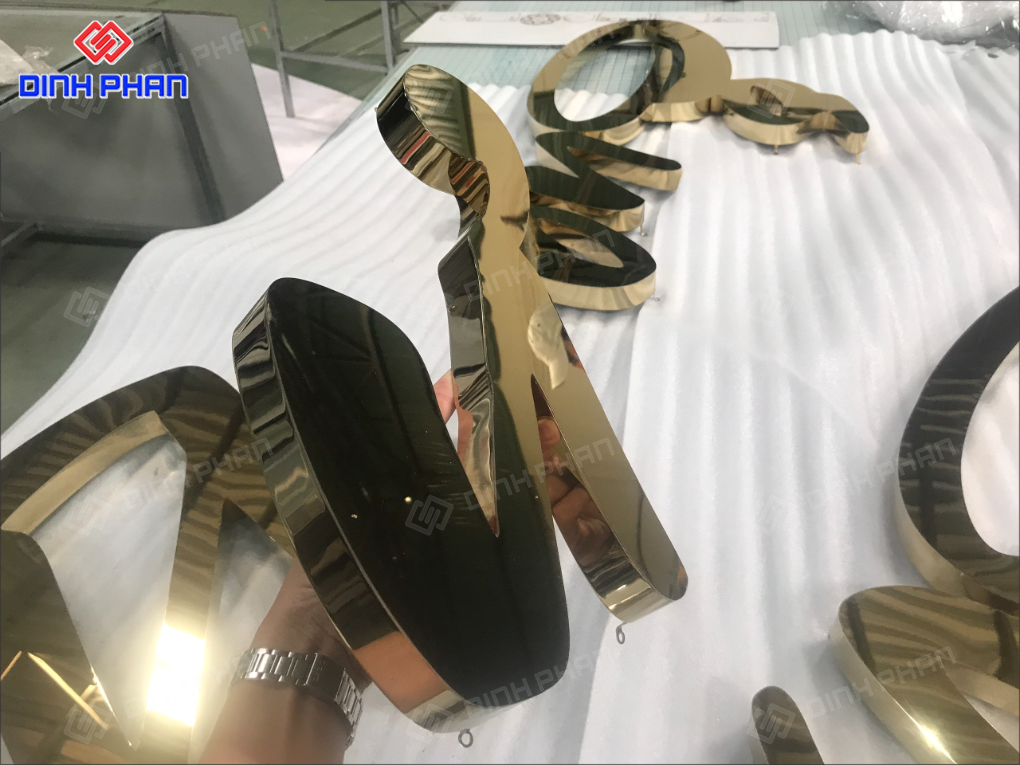 Gia công chữ inox Ninh Thuận