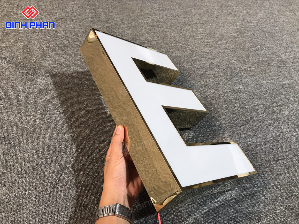 Gia công chữ inox Ninh Thuận cao cấp, bền đẹp