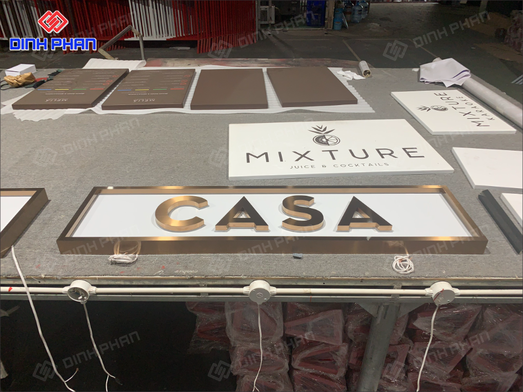 Gia công chữ inox Ninh Thuận