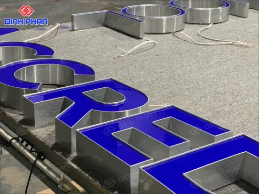 Gia công chữ nhôm Ninh Thuận bền đẹp, thẩm mỹ cao