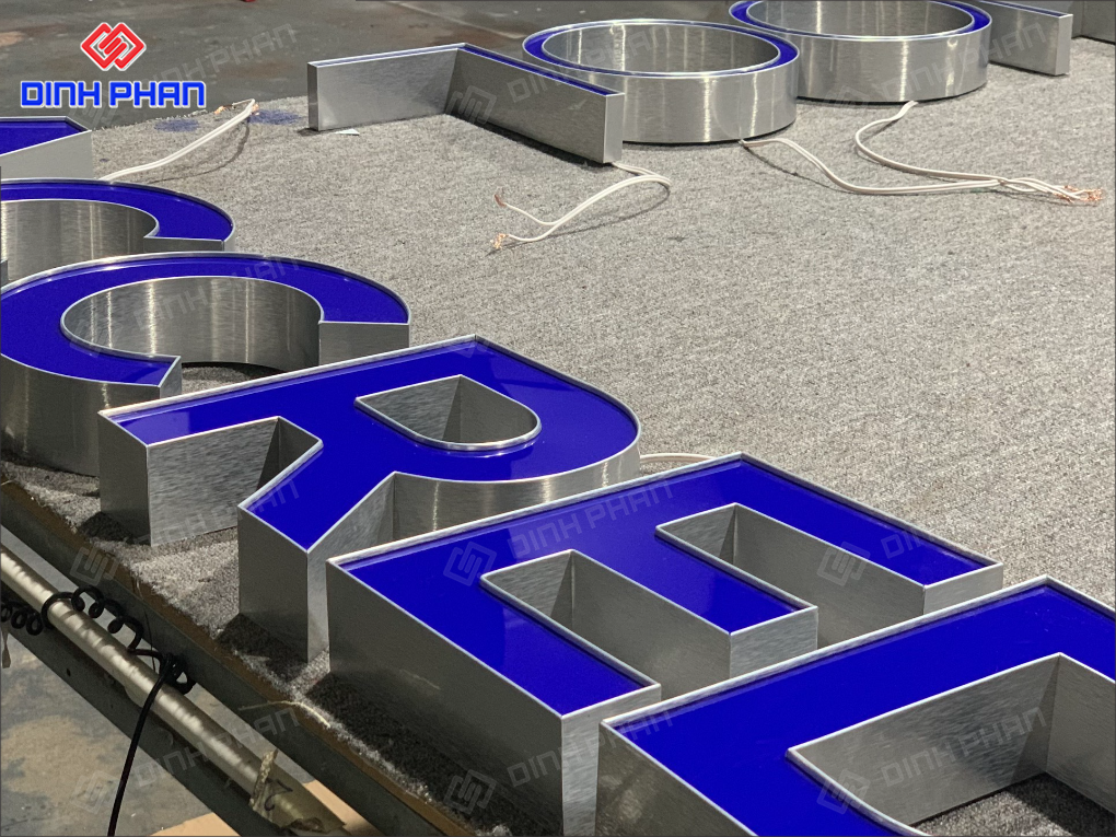 Gia công chữ nhôm Ninh Thuận bền đẹp, thẩm mỹ cao Gia công chữ nhôm Ninh Thuận