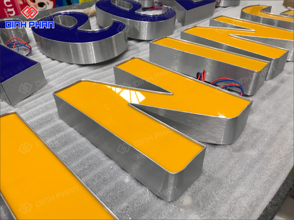 Gia công chữ nhôm Ninh Thuận bền đẹp, thẩm mỹ cao Gia công chữ nhôm Ninh Thuận