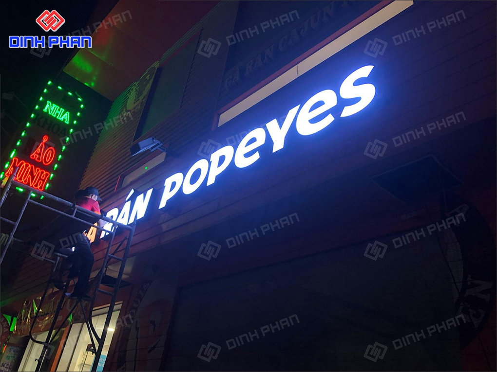 Làm bảng hiệu Bình Định