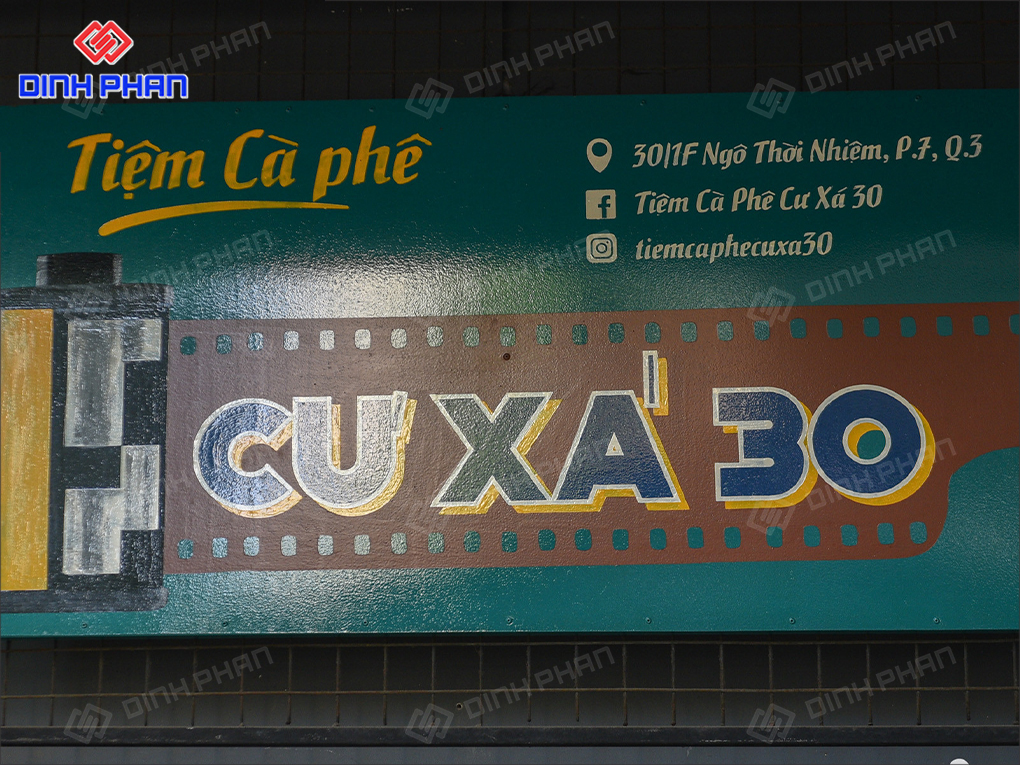 Làm bảng hiệu Bình Định