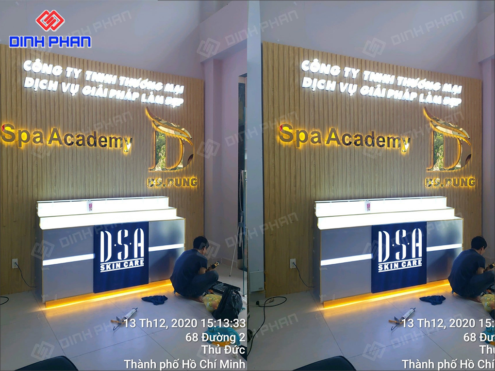 Làm bảng hiệu Đà Lạt
