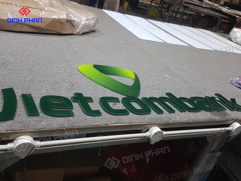 Làm bảng hiệu Ninh Thuận chuyên nghiệp, bền đẹp Bảng hiệu Vietcombank