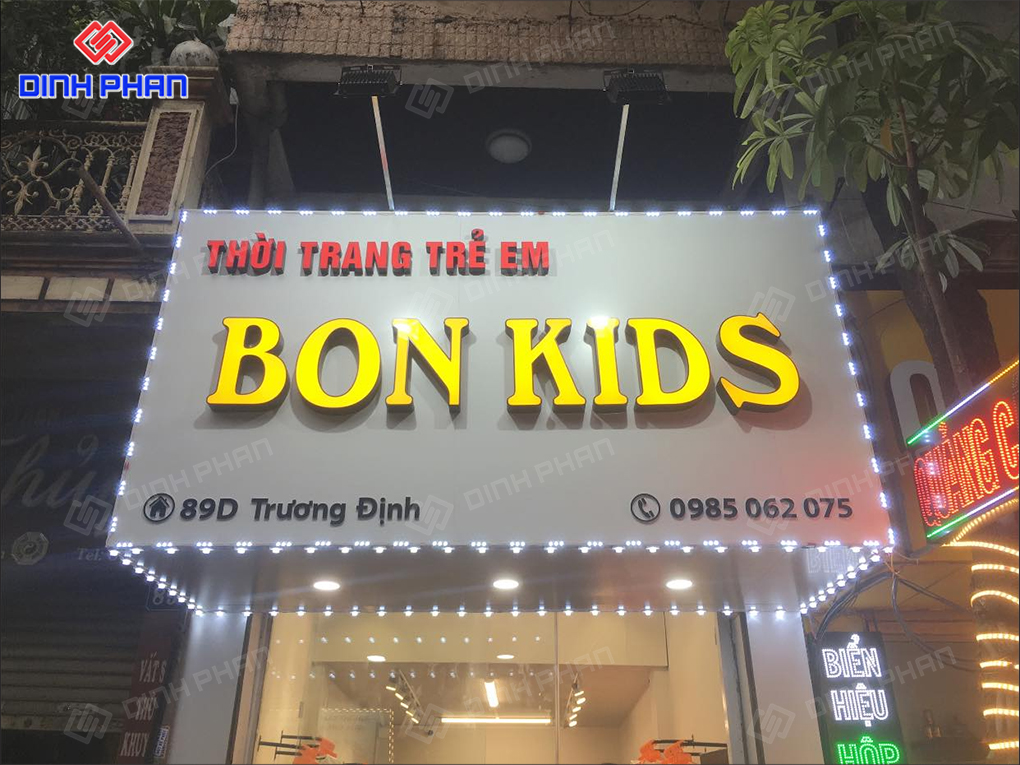 Làm bảng hiệu Quy Nhơn