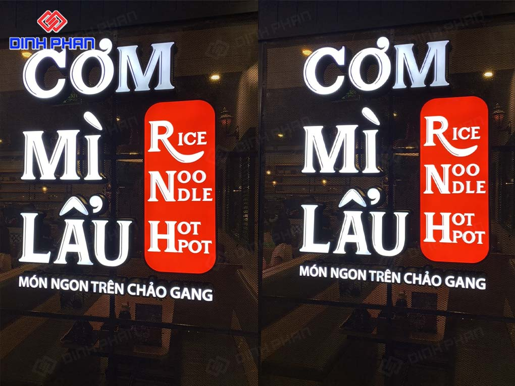 Làm bảng hiệu Quy Nhơn