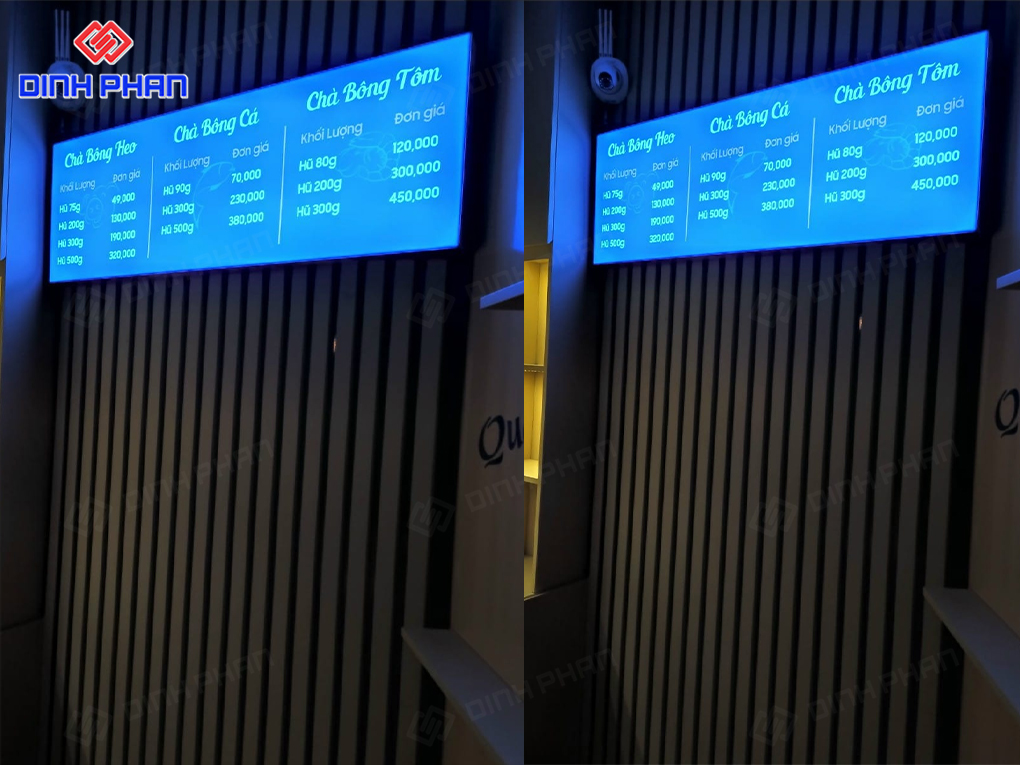 Làm bảng hiệu Quy Nhơn