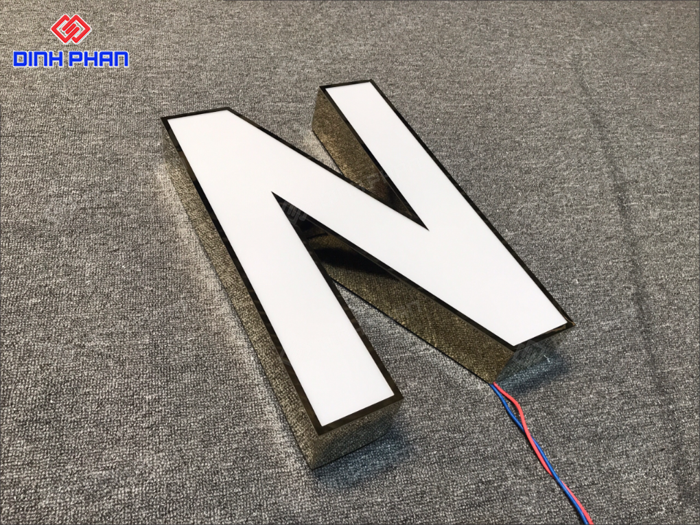 Làm chữ inox Bình Định