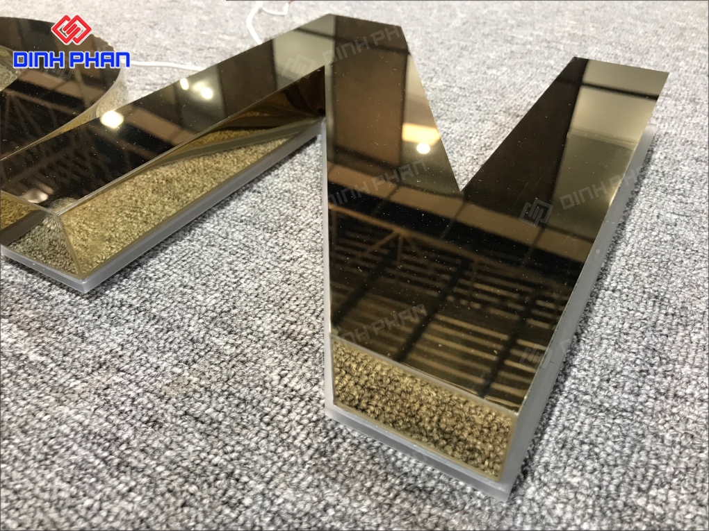 Làm chữ inox Bình Định