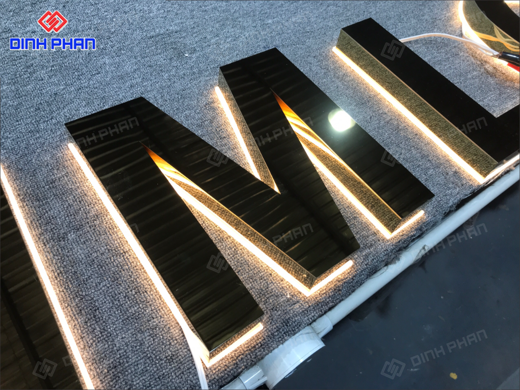 Làm chữ inox Bình Định