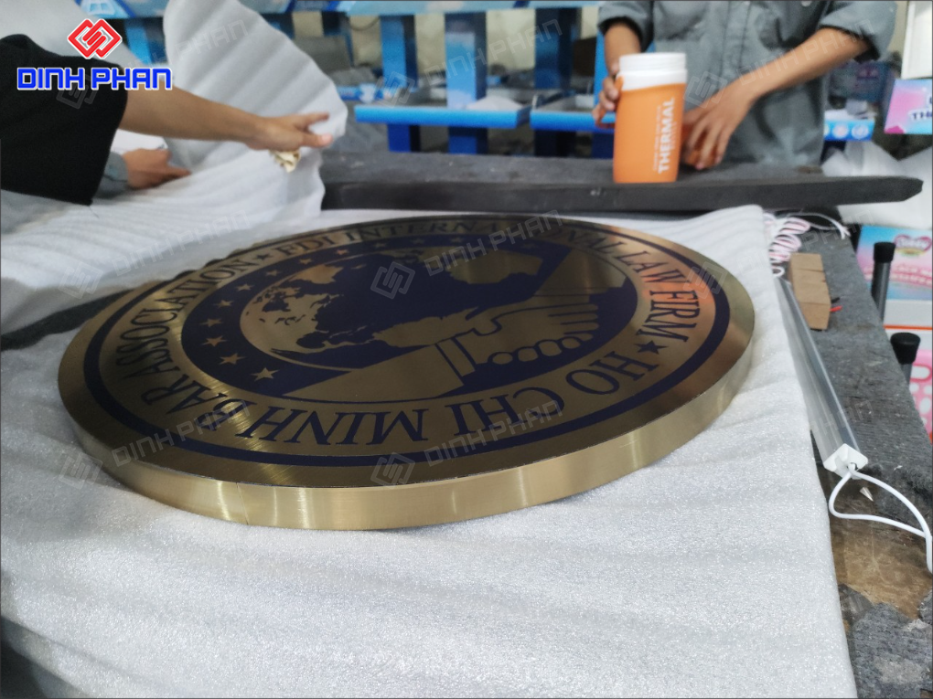 Làm chữ inox Bình Định