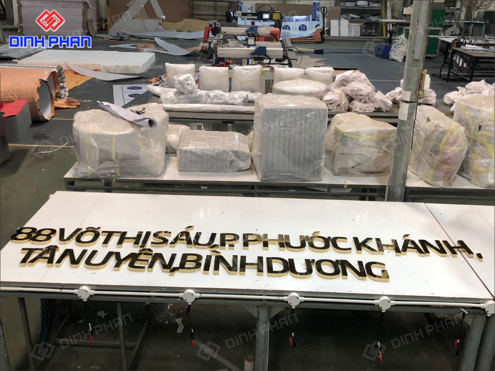 Làm chữ inox Ninh Thuận bền đẹp, nâng tầm bảng hiệu Bảng hiệu