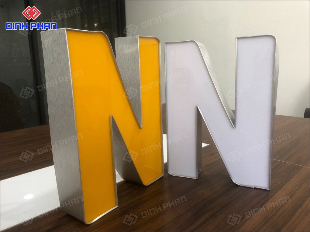 Làm chữ nhôm Bình Định