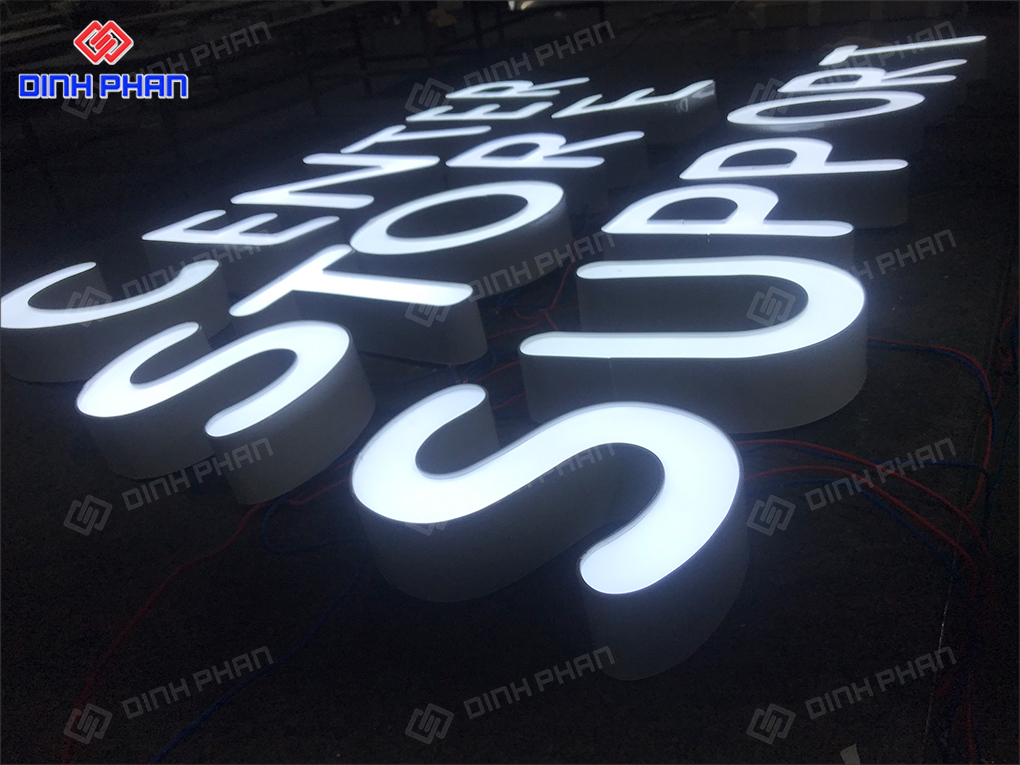 Làm chữ nhôm Ninh Thuận chất lượng cao với giá tốt Chữ nhôm gia công