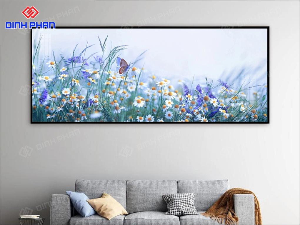 Tranh tráng gương BMT hiện đại, sang trọng Tranh tráng gương BMT