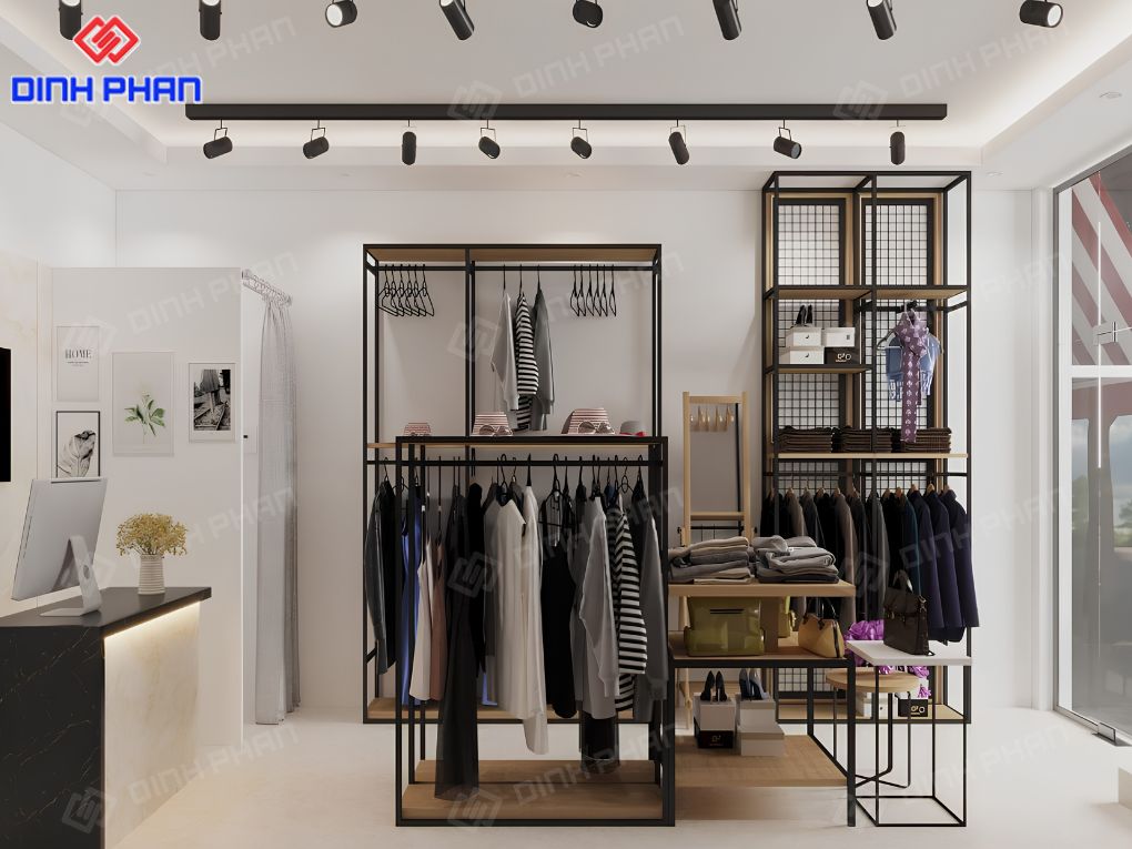 Thi công shop BMT đẹp, thu hút, và dễ bán hàng
