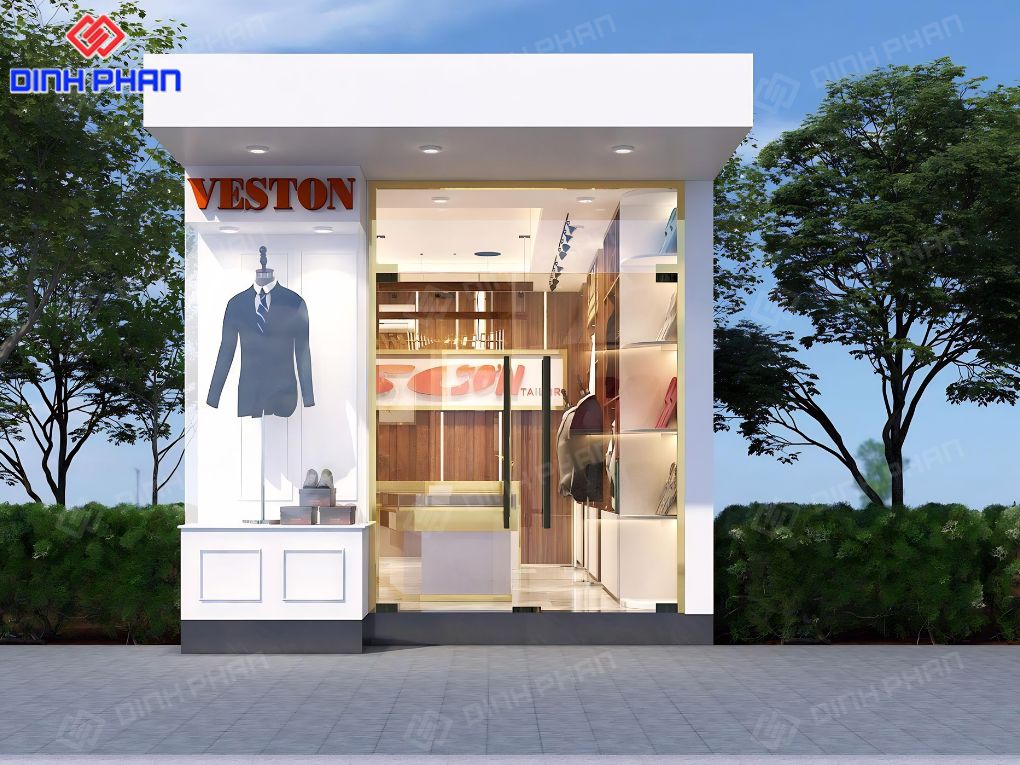 Thi công shop BMT đẹp, thu hút, và dễ bán hàng