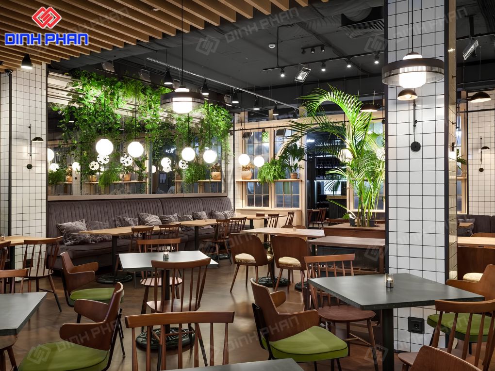 Thiết kế quán cafe BMT đẹp, hiện đại và thu hút khách hàng
