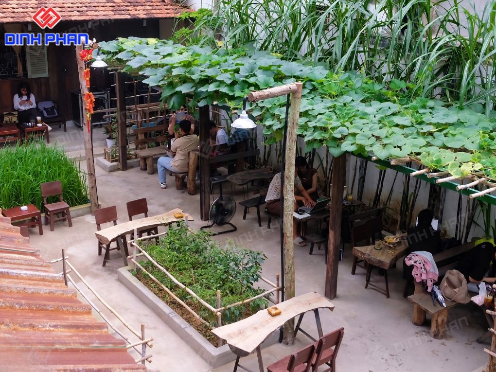 Thiết kế quán cafe BMT đẹp, hiện đại và thu hút khách hàng