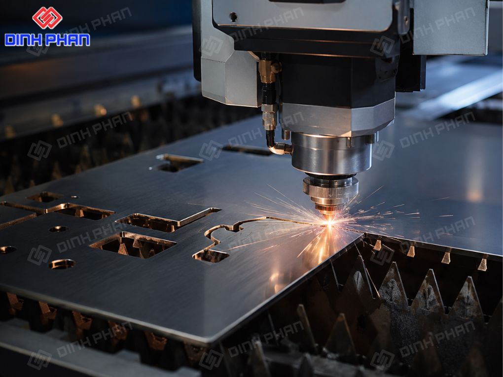 Cắt tôn tấm Đắk Lắk đẹp, bằng máy laser CNC chính xác cao