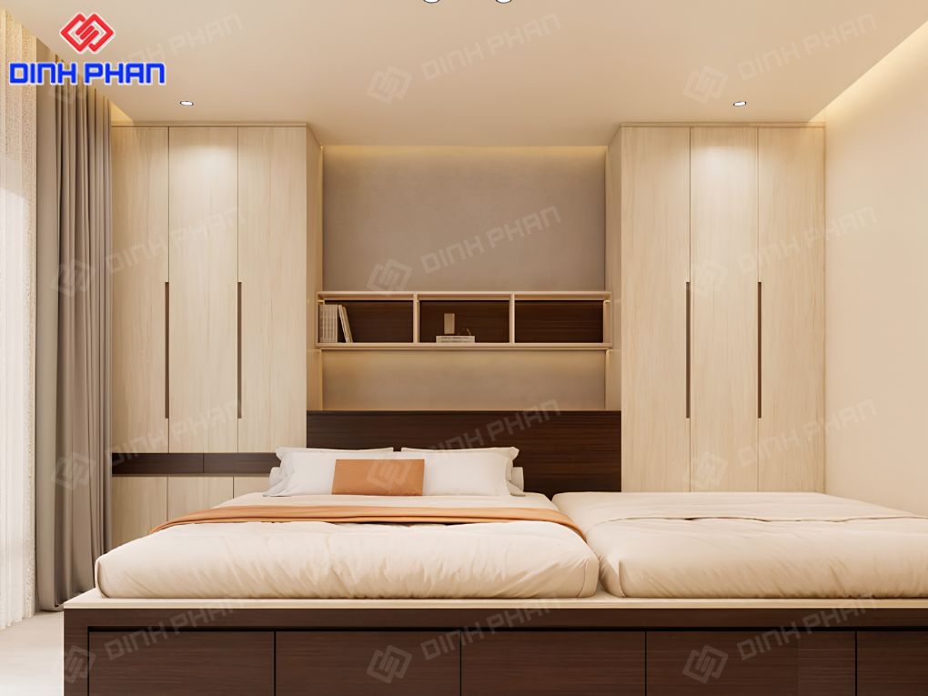 Đóng giường tủ BMT đẹp, bền và giá rẻ Đóng giường tủ BMT - Đẹp, sang, tối ưu diện tích.