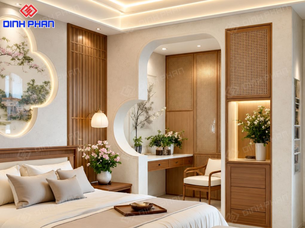 Thiết kế phòng ngủ độc đáo, mang đậm tính nghệ thuật