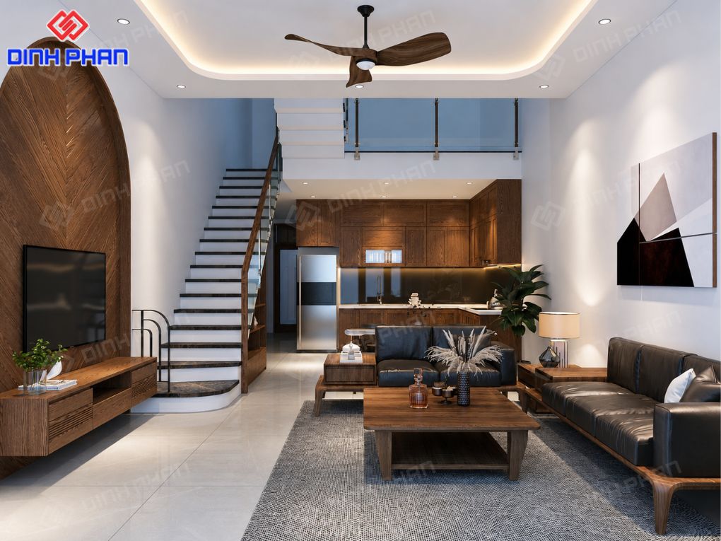 Thiết kế theo phong cách hiện đại 