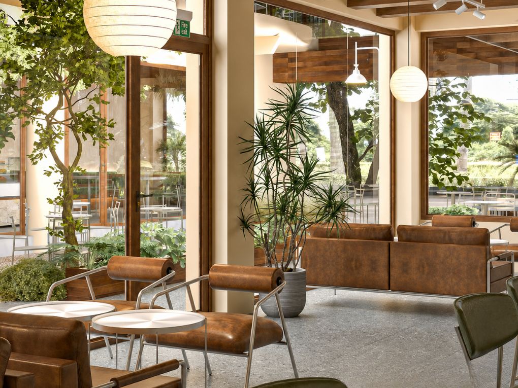 Một góc cafe ngập ánh sáng, ấm áp và đủ chill để khách muốn ngồi lại lâu hơn