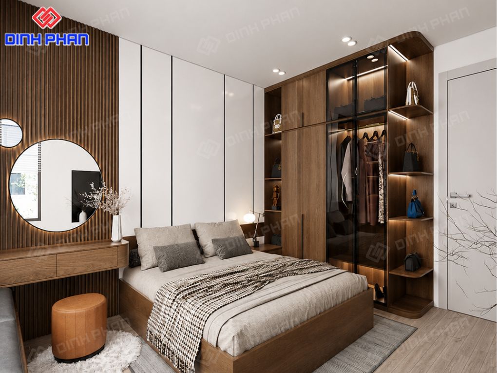Xưởng nội thất Đắk Lắk rẻ, đẹp, chỉn chu Nội thất phòng ngủ hiện đại, tiện nghi và ấm cúng