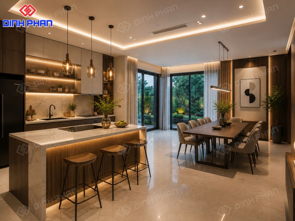 Thiết kế nội thất Buôn Ma Thuột đẹp, chỉn chu và tối ưu không gian