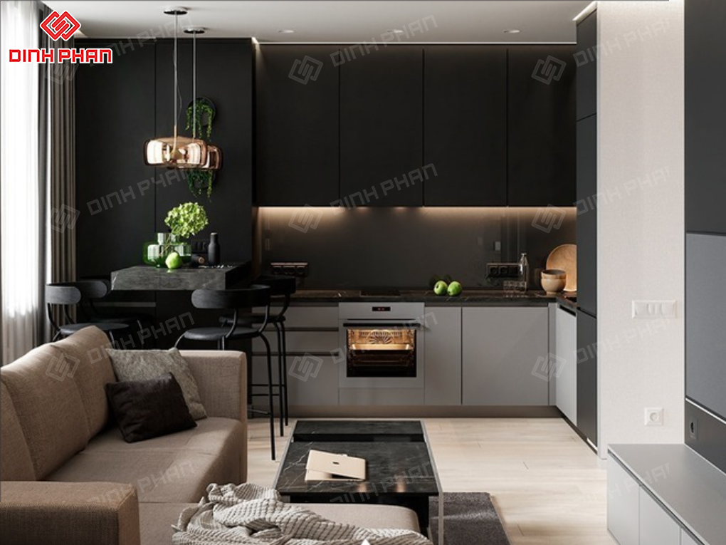 Thiết Kế Phòng Khách Chung Cư BMT Đẹp, Tối Ưu Diện Tích