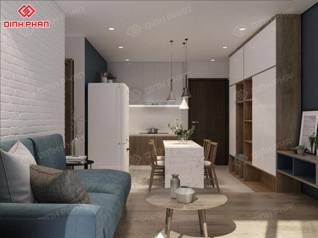 Thiết Kế Phòng Khách Chung Cư BMT Đẹp, Tối Ưu Diện Tích