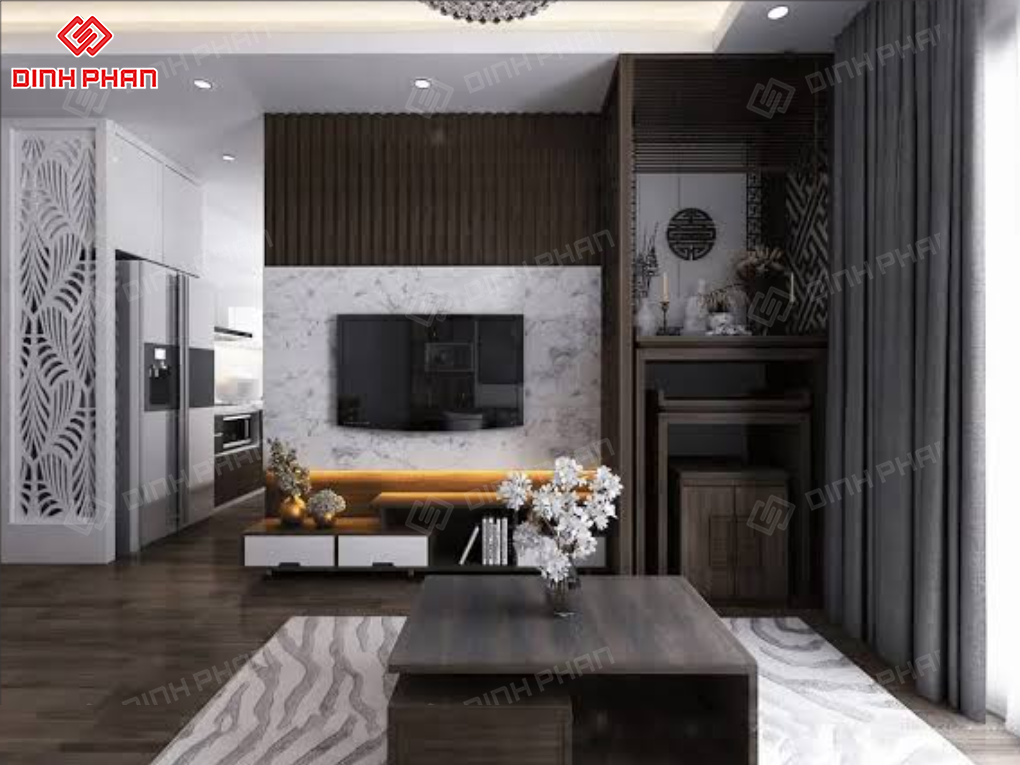 Thiết Kế Phòng Khách Nhỏ BMT Đẹp Hiện Đại Thiết Kế Phòng Khách Nhỏ BMT Đẹp Hiện Đại
